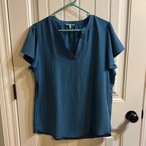 Flutter Sleeve Women's Top